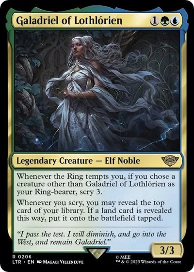 Galadriel of Lothlorien (Universes Beyond: The Lord of the Rings: Tales of Middle - earth) Near Mint - Nick Nack's Full Frontal Attack