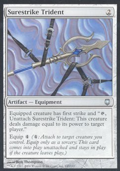 Surestrike Trident (Darksteel) Light Play - Nick Nack's Full Frontal Attack