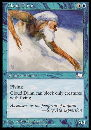 Cloud Djinn (Weatherlight) Light Play - Nick Nack's Full Frontal Attack