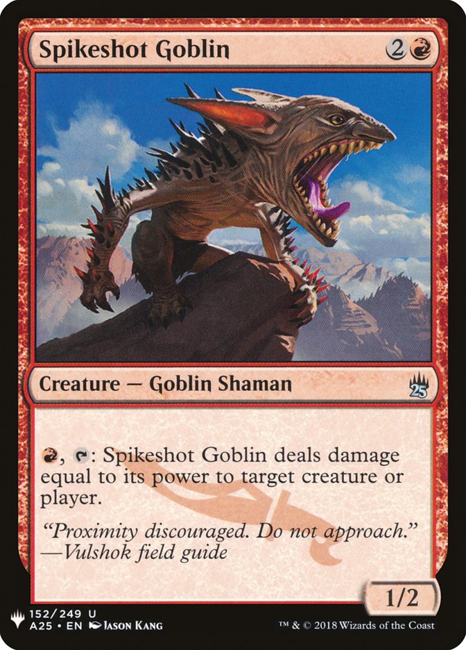 Spikeshot Goblin [Booster mystère] 