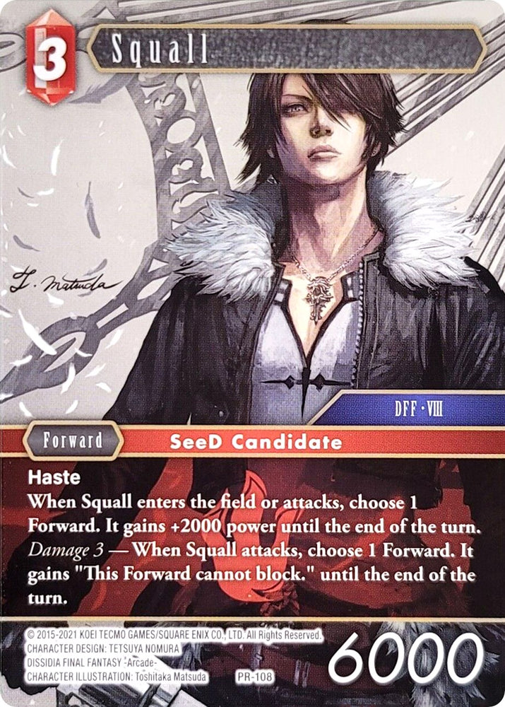 Squall (Deck Exclusive) [Promo Cards]