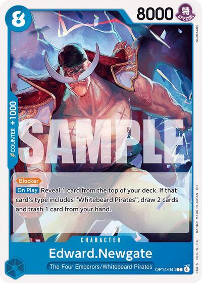 Edward.Newgate (The Azure Sea's Seven) Near Mint - Nick Nack's Full Frontal Attack