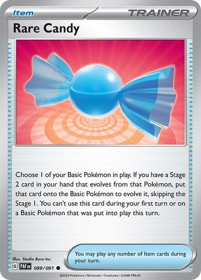 Rare Candy (SV: Paldean Fates) Near Mint - Nick Nack's Full Frontal Attack