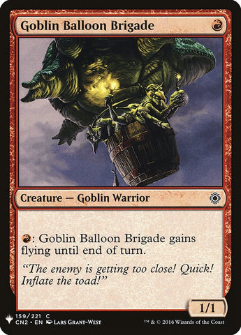 Brigada de globos goblin [Mystery Booster] 