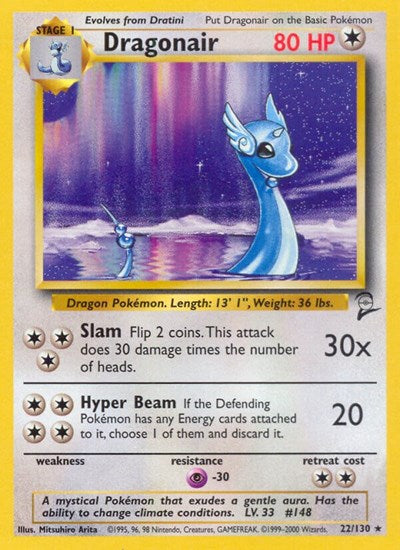 Dragonair (Base Set 2) Light Play