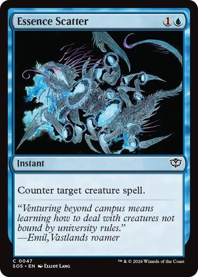 Essence Scatter (Secrets of Strixhaven) Near Mint - Nick Nack's Full Frontal Attack
