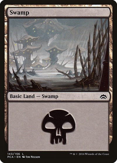 Swamp (143) (Planechase Anthology) Near Mint