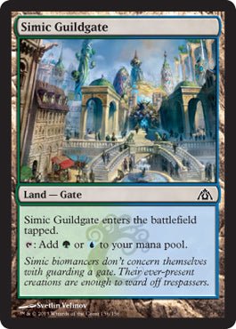 Simic Guildgate (Dragon's Maze) Near Mint - Nick Nack's Full Frontal Attack