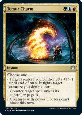 Temur Charm (Commander 2020 Ikoria) Near Mint - Nick Nack's Full Frontal Attack