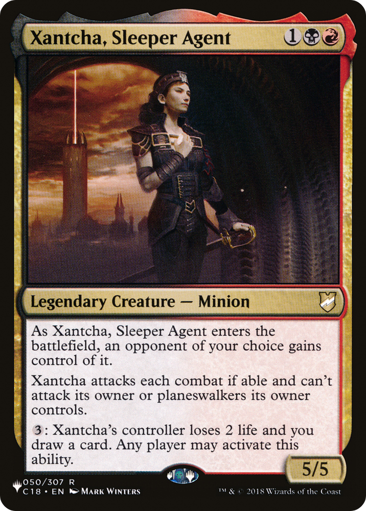 Xantcha, Sleeper Agent [The List]