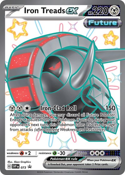 Iron Treads ex - 073 (SV: Scarlet & Violet Promo Cards) Near Mint Holofoil