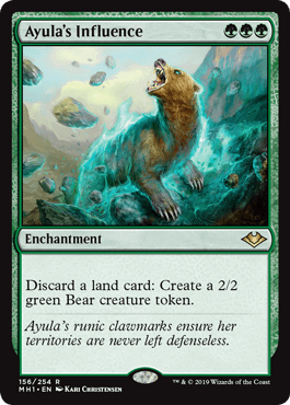 Ayula's Influence (Modern Horizons) Near Mint - Nick Nack's Full Frontal Attack