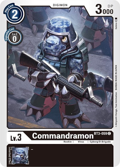 Commandramon (Release Special Booster) Near Mint
