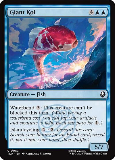 Giant Koi (Avatar: The Last Airbender) Near Mint - Nick Nack's Full Frontal Attack