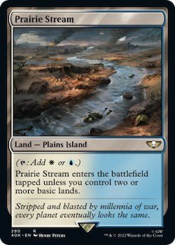 Prairie Stream (Universes Beyond: Warhammer 40K) Near Mint - Nick Nack's Full Frontal Attack