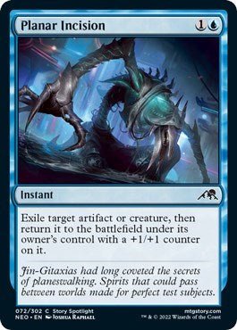 Planar Incision (Kamigawa: Neon Dynasty) Near Mint - Nick Nack's Full Frontal Attack