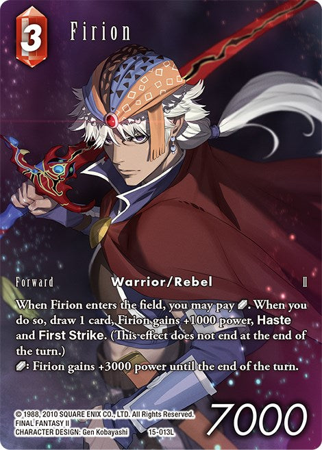 Firion (Full Art) [Crystal Dominion]