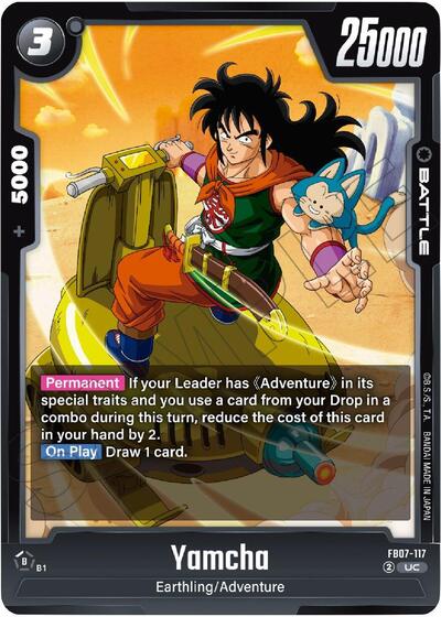 Yamcha (Wish For Shenron) Near Mint - Nick Nack's Full Frontal Attack