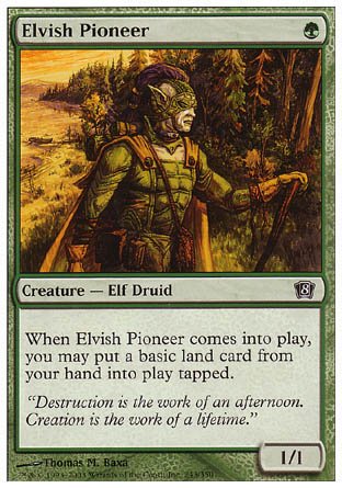 Elvish Pioneer (8th Edition) Near Mint - Nick Nack's Full Frontal Attack