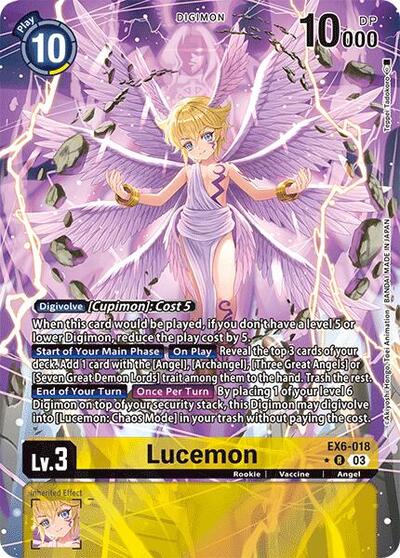Lucemon (Alternate Art) (Infernal Ascension) Near Mint Foil
