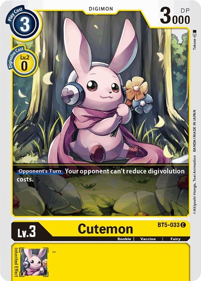 Cutemon (Battle of Omni) Near Mint