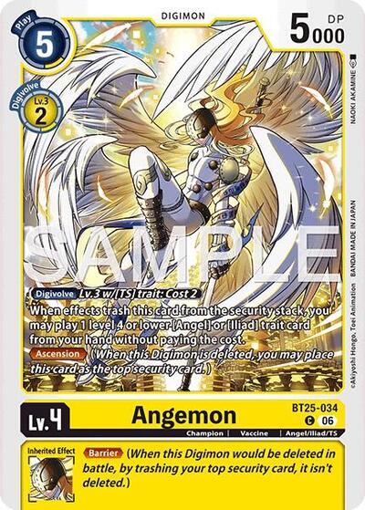 Angemon (Dual Revolution Booster) Near Mint
