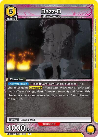 Bazz - B (011) (BLEACH: Thousand - Year Blood War) Near Mint Foil - Nick Nack's Full Frontal Attack