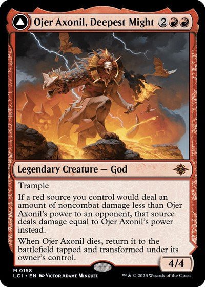 Ojer Axonil, Deepest Might (The Lost Caverns of Ixalan) Near Mint Foil - Nick Nack's Full Frontal Attack