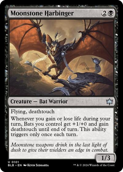 Moonstone Harbinger (Bloomburrow) Near Mint