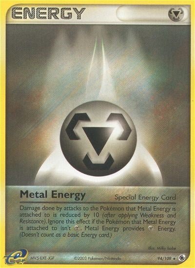 Metal Energy (Special) (Ruby and Sapphire) Near Mint - Nick Nack's Full Frontal Attack