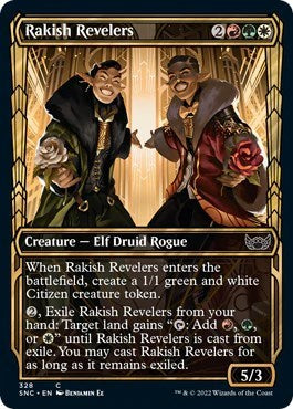 Rakish Revelers (Showcase) (Streets of New Capenna) Near Mint