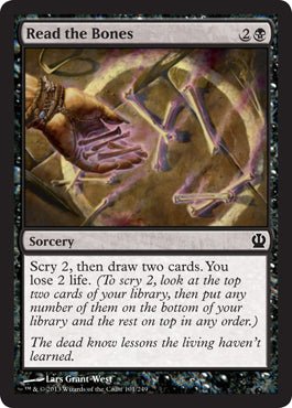 Read the Bones (Theros) Near Mint - Nick Nack's Full Frontal Attack