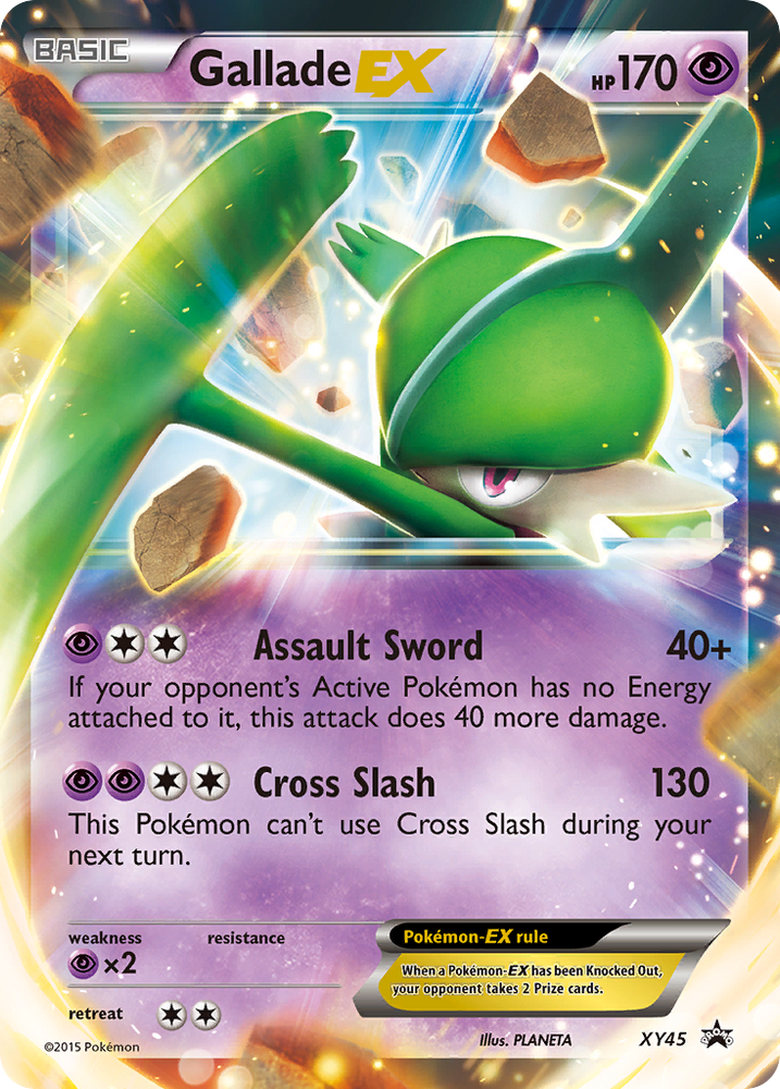 Gallade EX (XY45) [XY: Black Star promociones] 