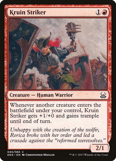 Kruin Striker (Duel Decks: Mind vs Might) Near Mint