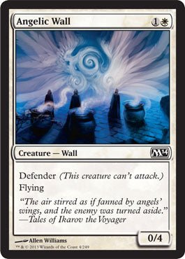 Angelic Wall (Magic 2014 Core Set) Near Mint - Nick Nack's Full Frontal Attack