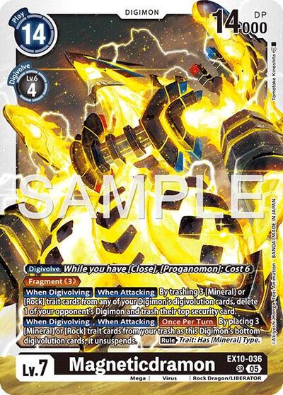 Magneticdramon (Sinister Order) Near Mint Foil
