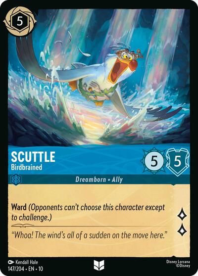 Scuttle - Birdbrained (Whispers in the Well) Near Mint - Nick Nack's Full Frontal Attack