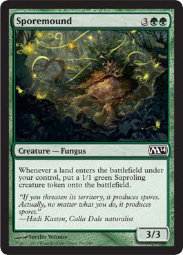 Sporemound (Magic 2014 Core Set) Near Mint - Nick Nack's Full Frontal Attack