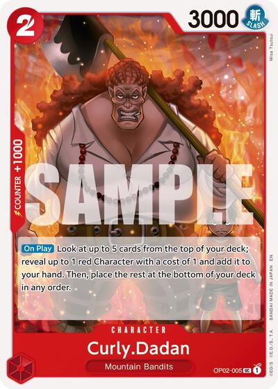 Curly.Dadan (Reprint) (Premium Booster - The Best - Vol. 2) Near Mint - Nick Nack's Full Frontal Attack