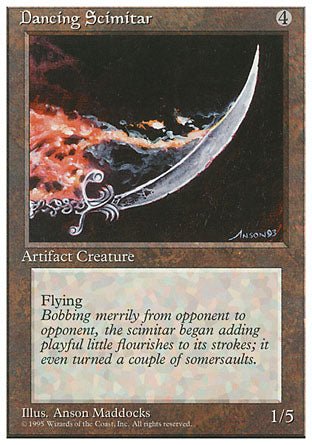 Dancing Scimitar (4th Edition) Light Play - Nick Nack's Full Frontal Attack