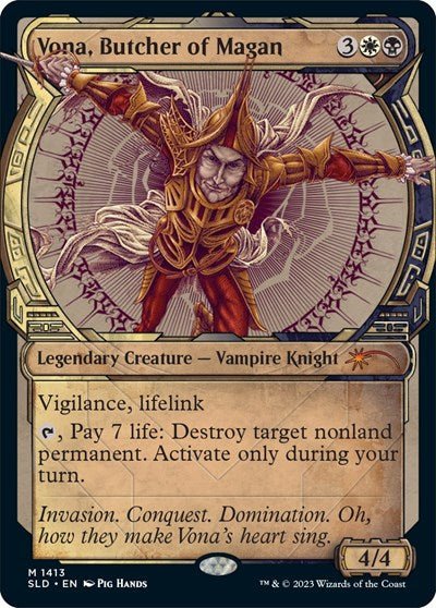 Vona, Butcher of Magan (Secret Lair) Near Mint - Nick Nack's Full Frontal Attack