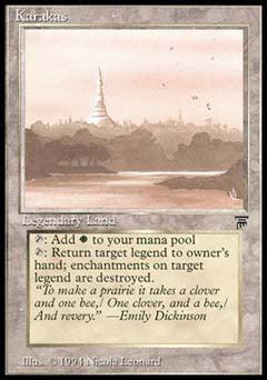 Karakas (Legends) Light Play Italian