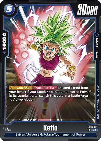 Kefla FB09 - 027 (Dual Evolution) Near Mint - Nick Nack's Full Frontal Attack