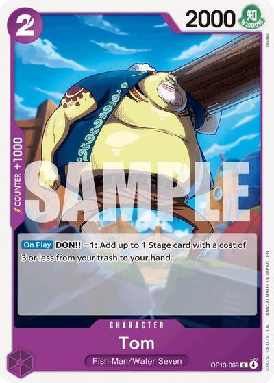 Tom (Carrying On His Will) Near Mint