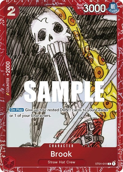 Brook (Premium Card Collection -ONE PIECE FILM RED Edition-) (One Piece Promotion Cards) Near Mint Foil