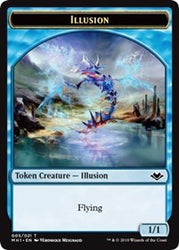 Illusion (005) // Marit Lage (006) Token de doble cara [Tokens de Modern Horizons] 