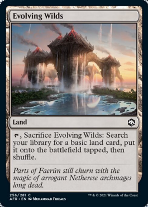 Evolving Wilds (Adventures in the Forgotten Realms) Near Mint - Nick Nack's Full Frontal Attack