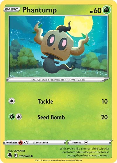 Phantump (SWSH08: Fusion Strike) Near Mint