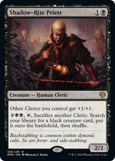 Shadow - Rite Priest (Dominaria United) Near Mint - Nick Nack's Full Frontal Attack