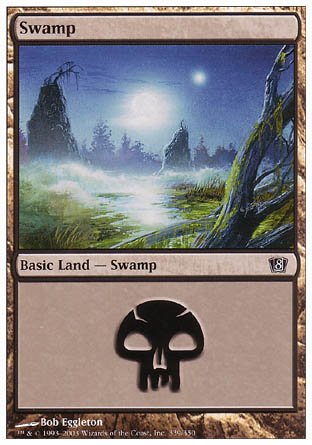 Swamp (339) (8th Edition) Near Mint - Nick Nack's Full Frontal Attack